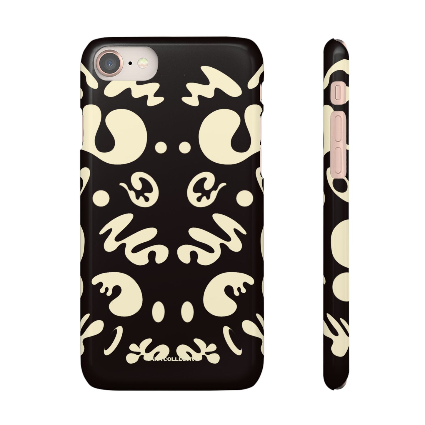 Mirror Work Snap Case - Smoke Signal Black
