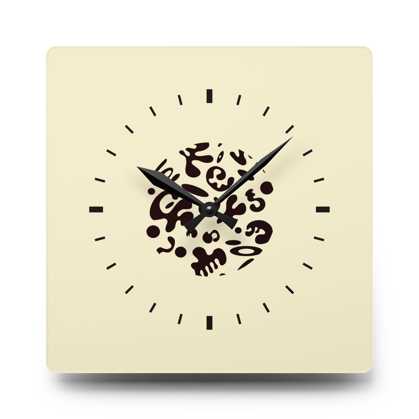 Adorn'd Minimalist Acrylic Wall Clock