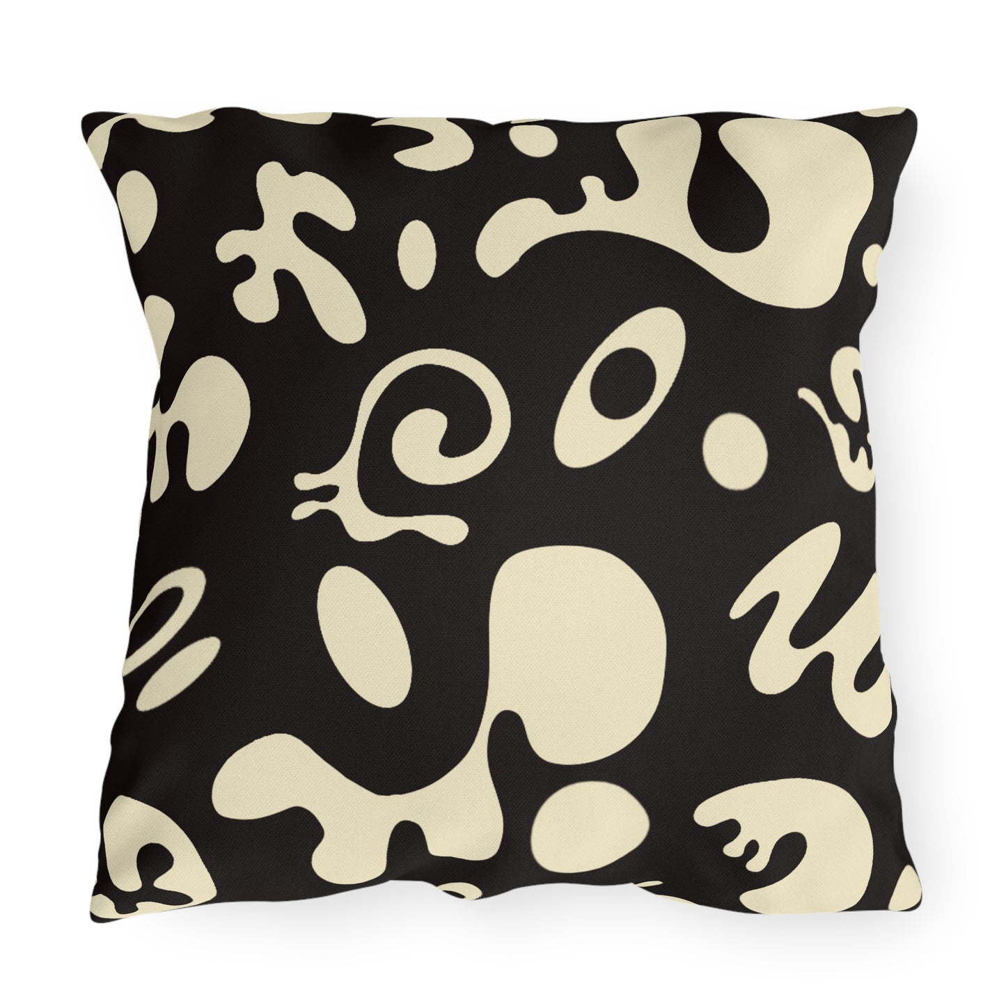 Pure Imagination Outdoor Pillows - Smoke Signal Black
