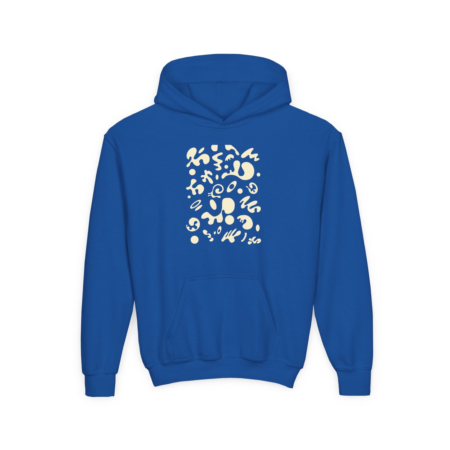 Bright Future Youth Heavy Blend Hooded Sweatshirt - Blank Page