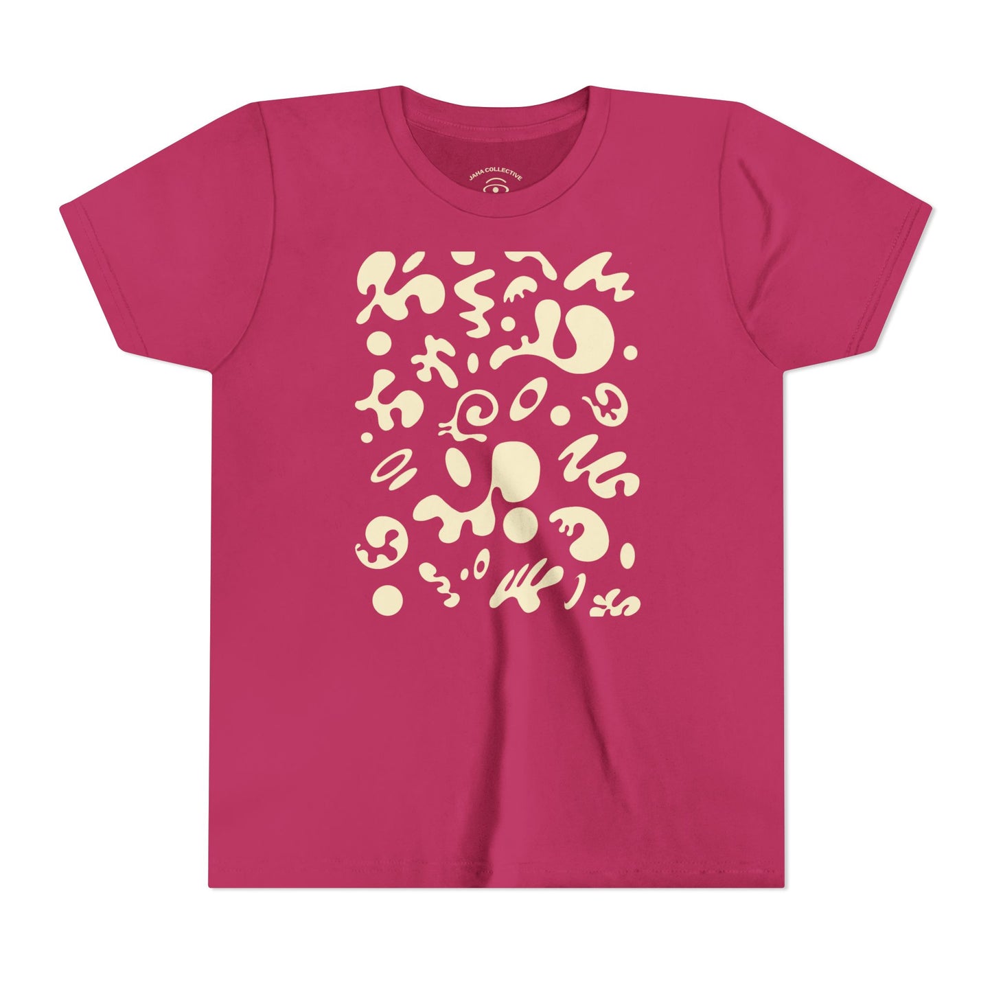 Bright Future Youth Jersey Short Sleeve Tee - Blank Page White