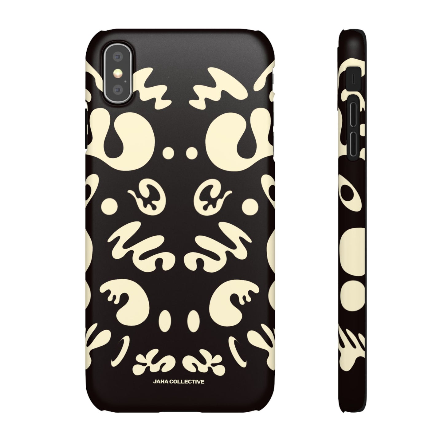 Mirror Work Snap Case - Smoke Signal Black