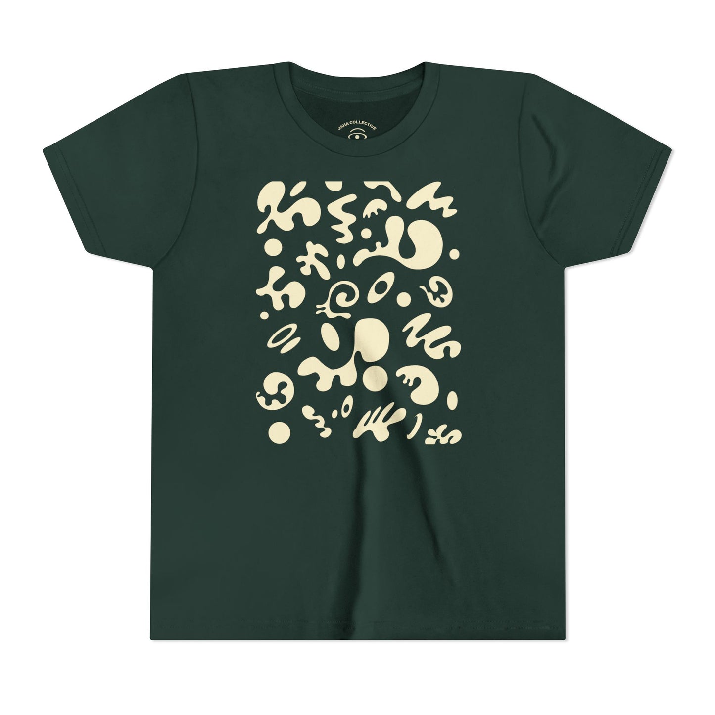 Bright Future Youth Jersey Short Sleeve Tee - Blank Page White