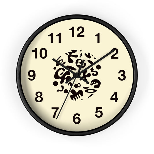 Bright Future Classic Wall Clock - Blank Page White