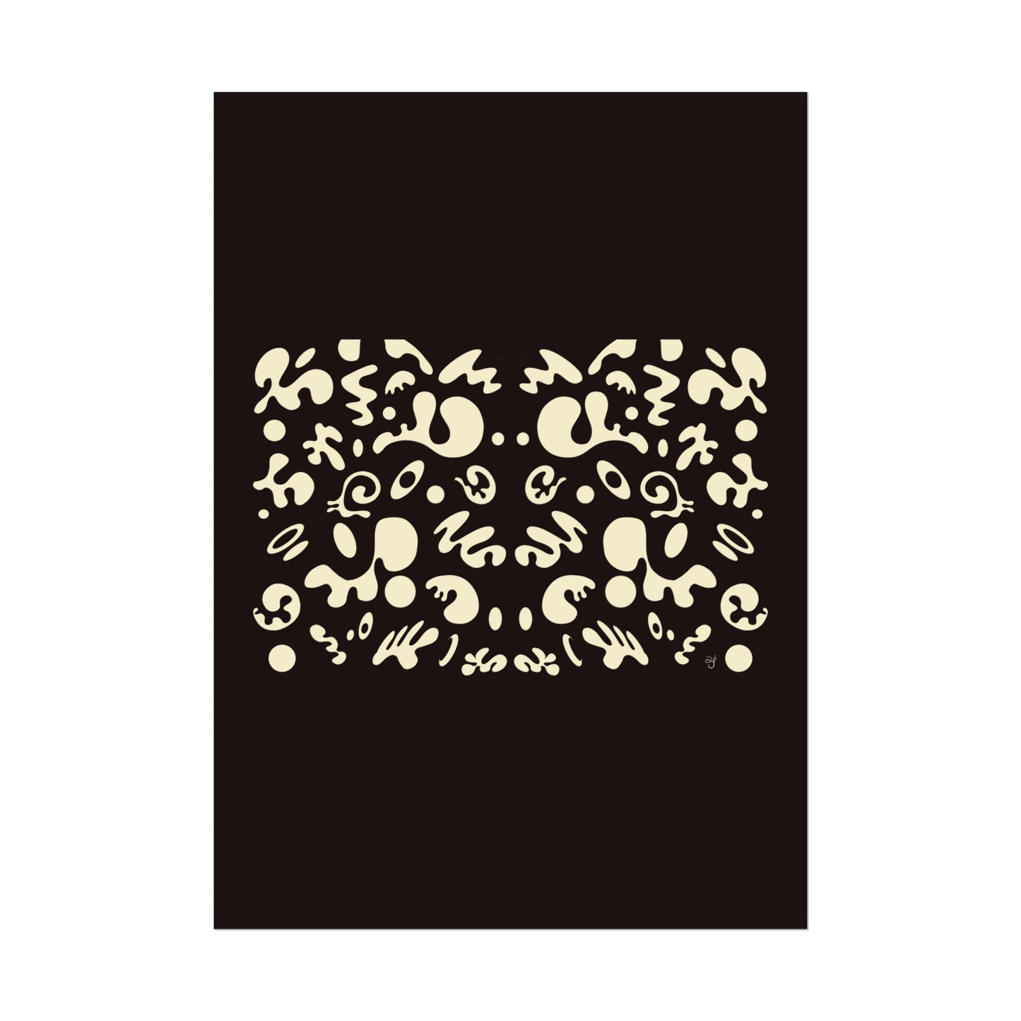 Mirror Work Rolled Poster (Portrait) - Smoke Signal