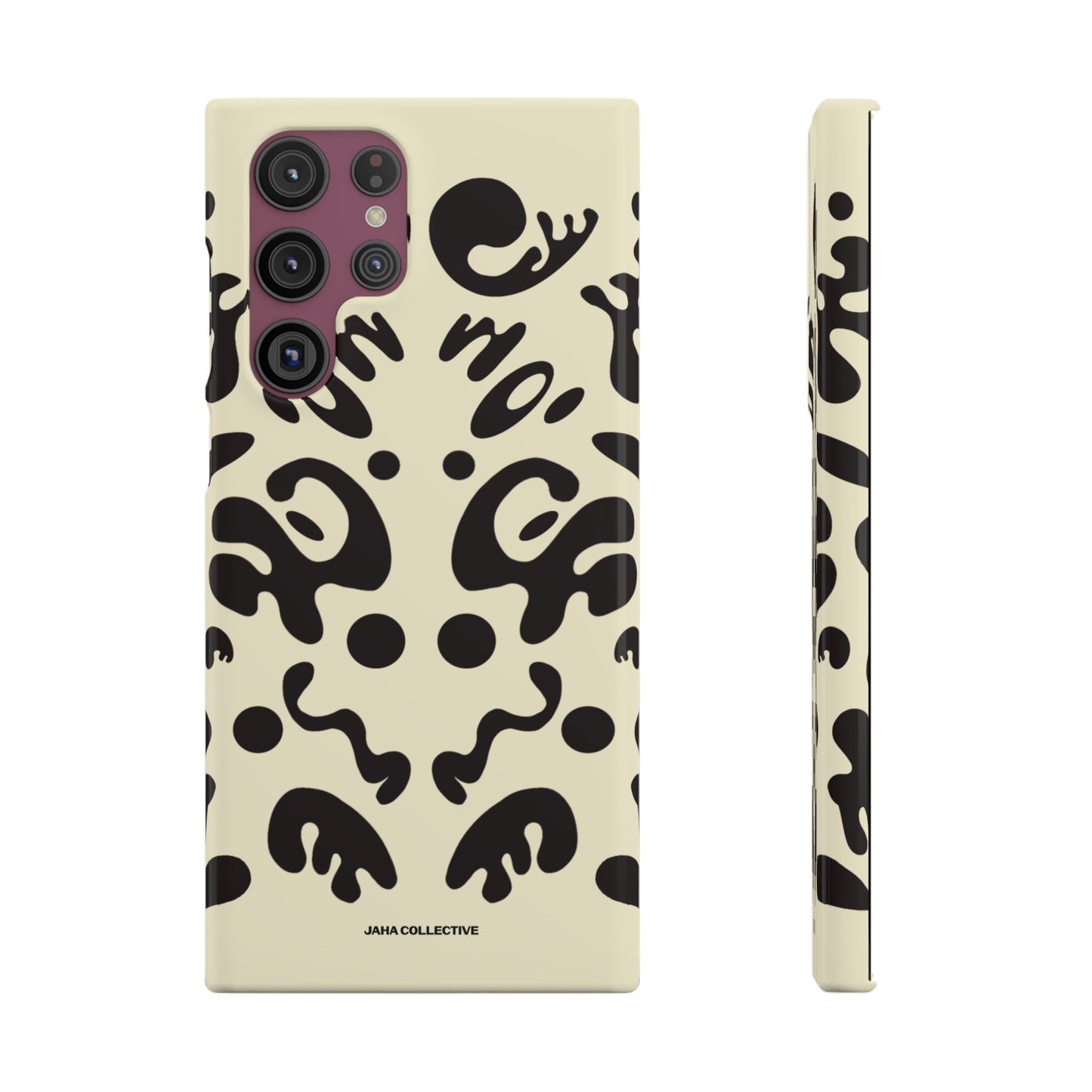 Mirror Work Snap Case - Blank Page White
