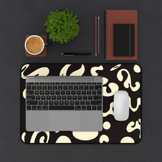 Pure Imagination Desk Mat - Smoke Signal Black