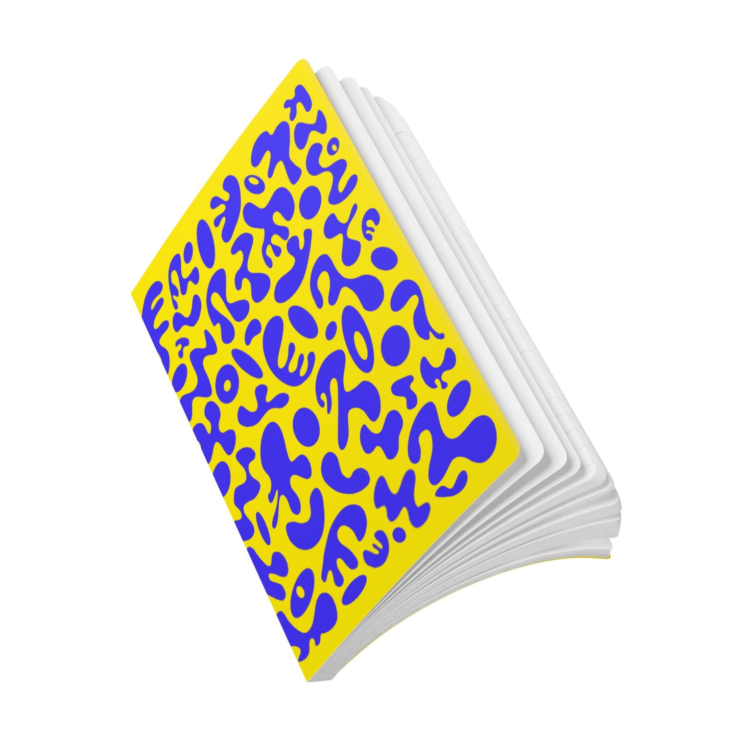 Pure Imagination Softcover Journal w Inside Prints + Tear-Off Pages (Ruled Line) - Sunspell Yellow