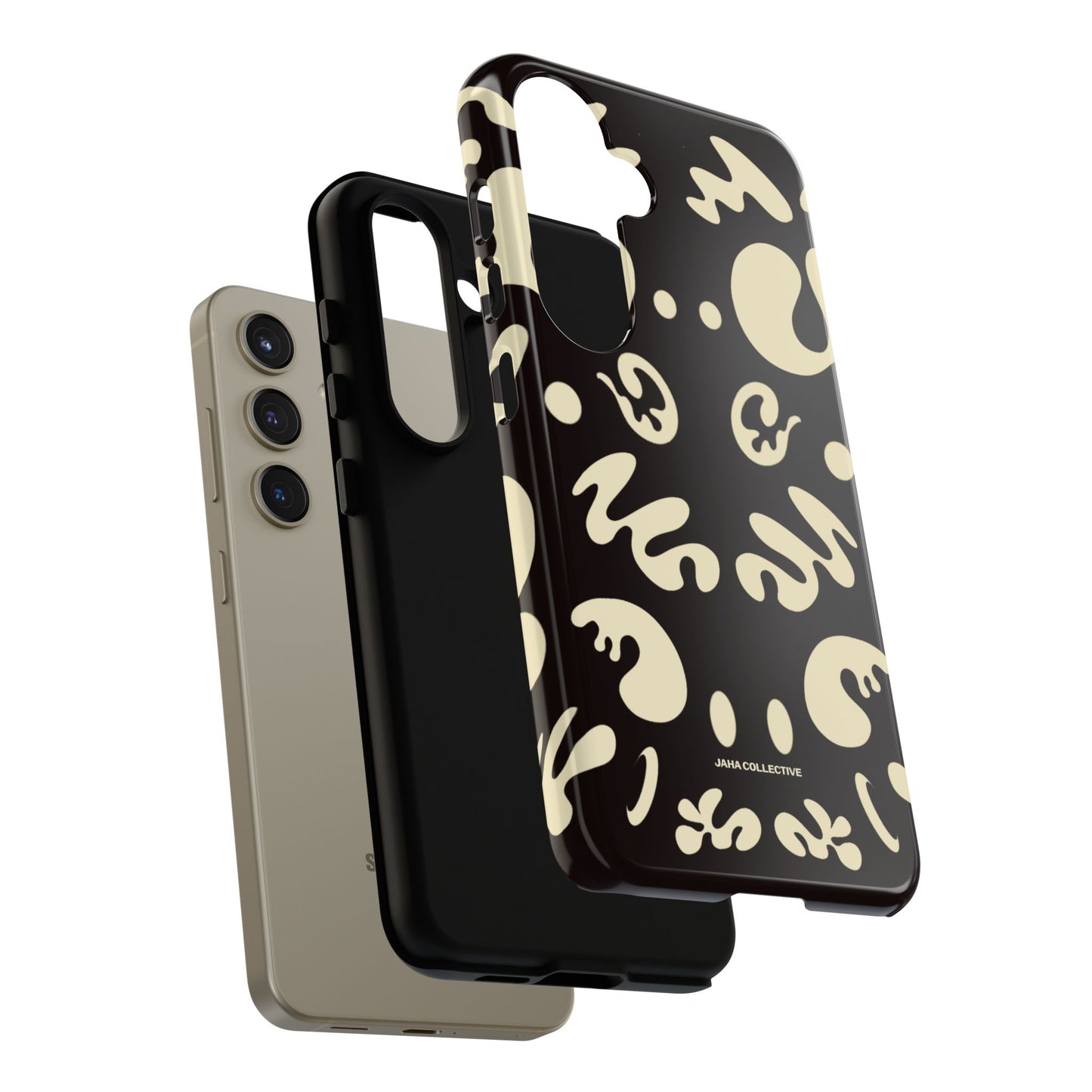 Mirror Work Tough Case (Samsung) - Smoke Signal Black