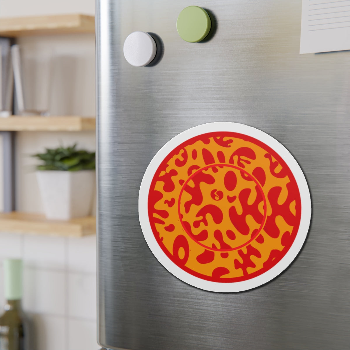 Adorn'd Color Die Cut Magnet - Heat Theory