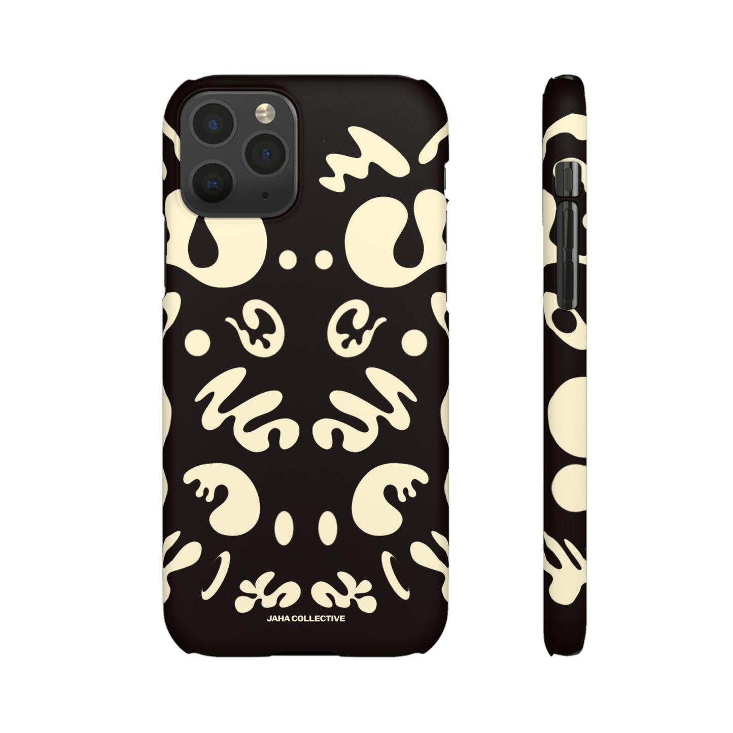 Mirror Work Snap Case - Smoke Signal Black