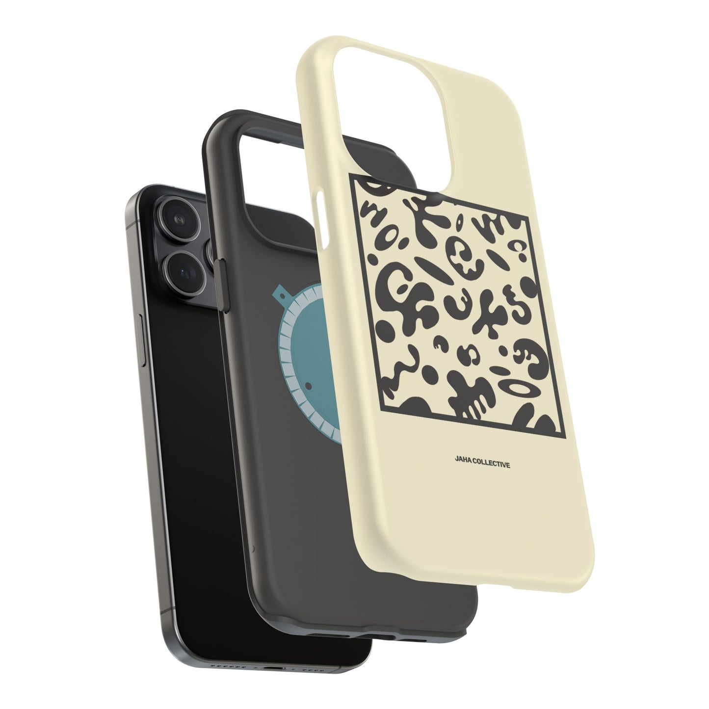 Adorn'd Minimalist Square MagSafe Tough Case - Blank Page