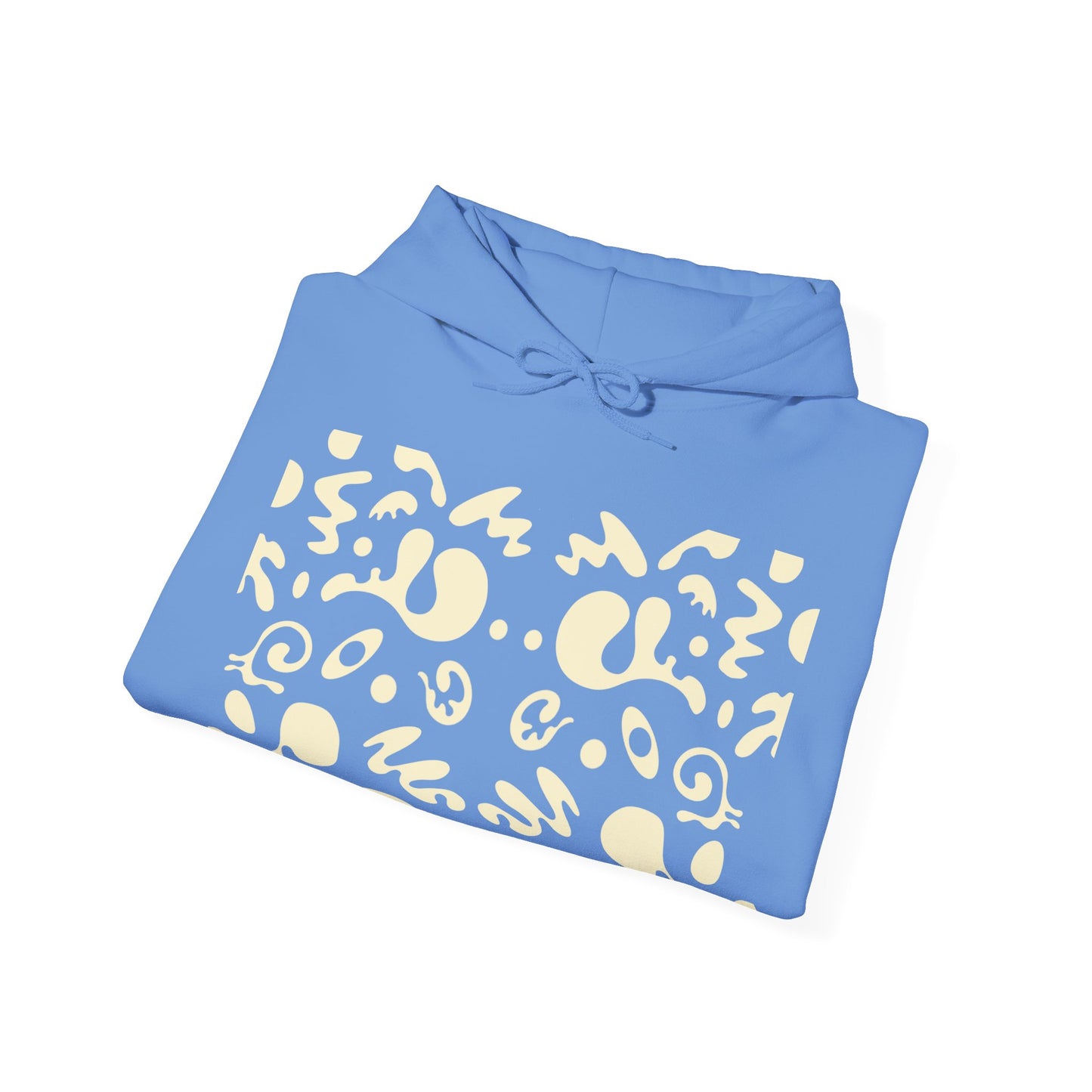 Mirror Work Unisex Heavy Blend™ Hooded Sweatshirt - Blank Page White Print