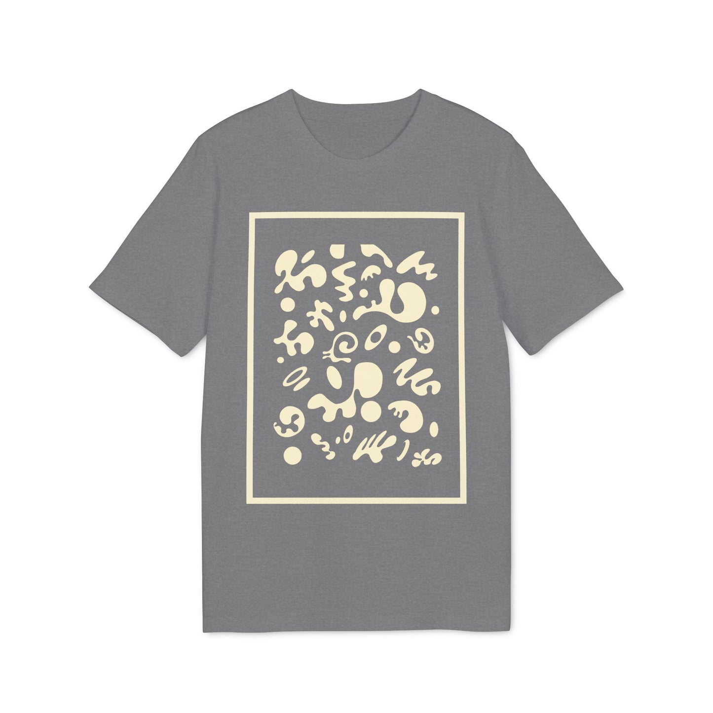 Deep Dream Unisex T-shirt - Blank Page White