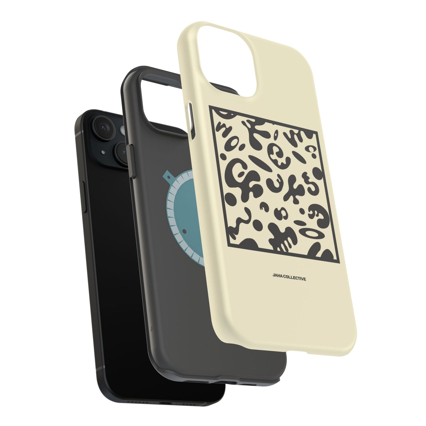 Adorn'd Minimalist Square MagSafe Tough Case - Blank Page