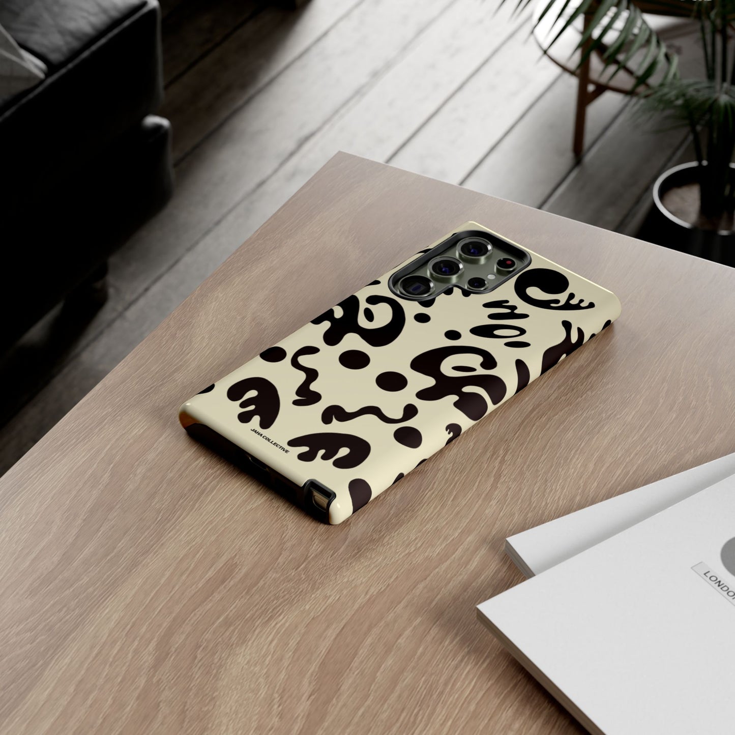 Mirror Work Tough Case (Samsung) - Blank Page White