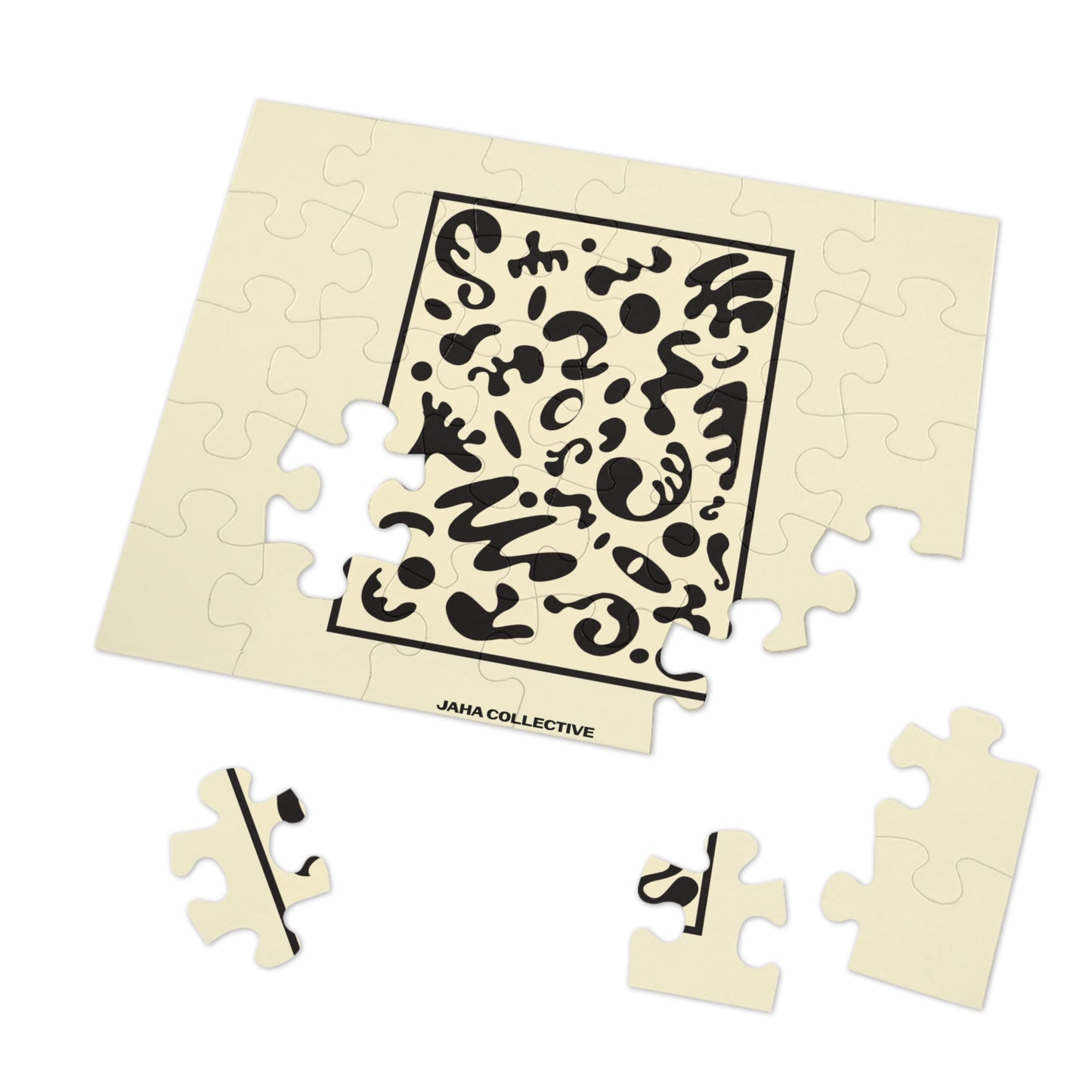 Deep Dream Jigsaw Puzzle w Tin Case - Blank Page