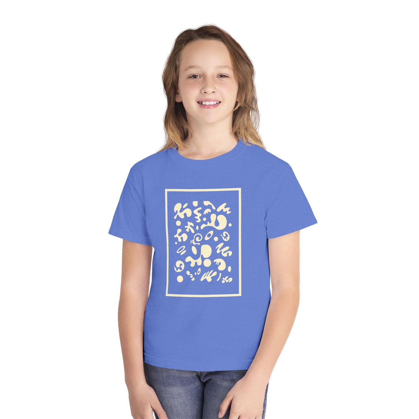 Deep Dream Youth Midweight Tee - Blank Page
