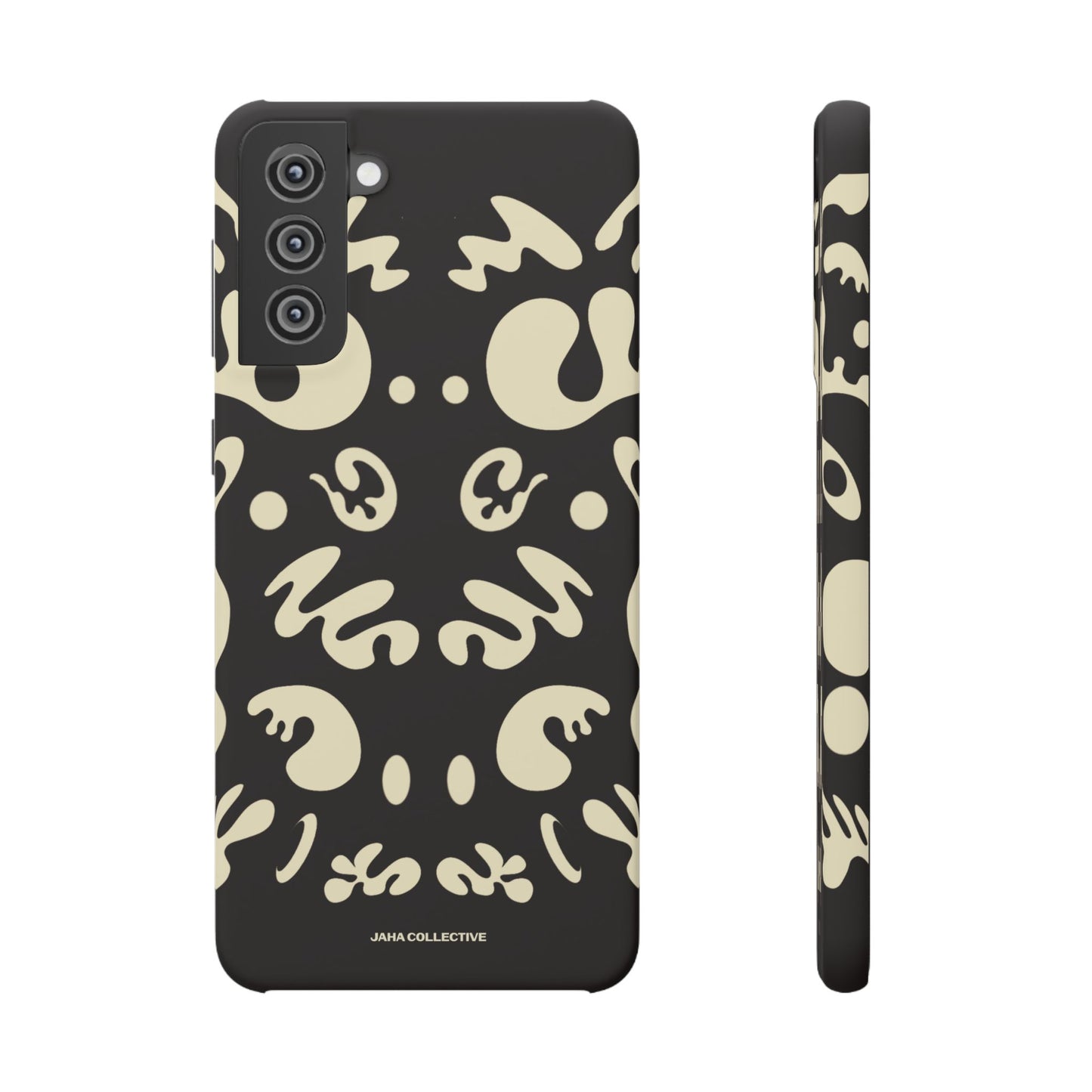 Mirror Work Snap Case - Smoke Signal Black