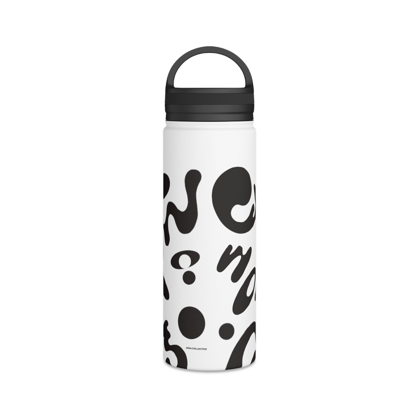 Nourish'd Stainless Steel Water Bottle (Handle Lid)