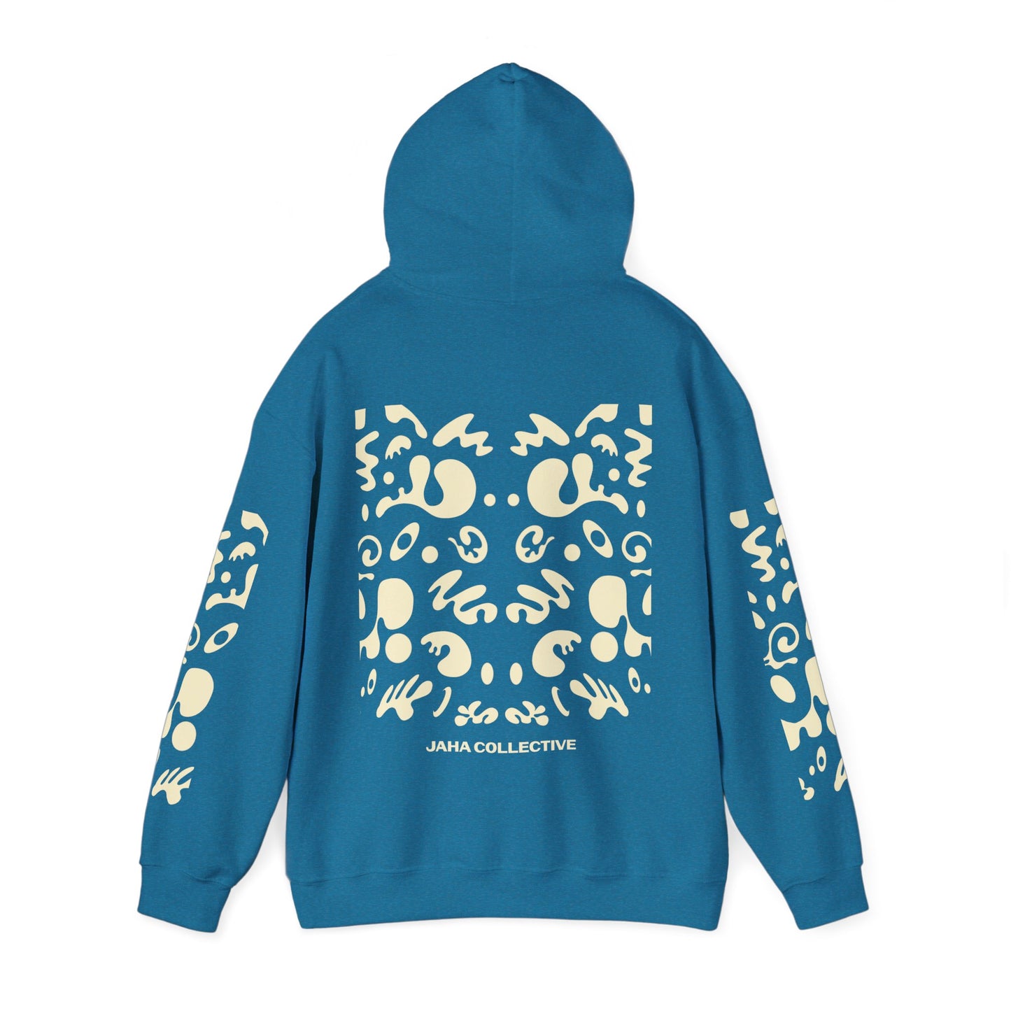 Mirror Work Unisex Heavy Blend™ Hooded Sweatshirt - Blank Page White Print