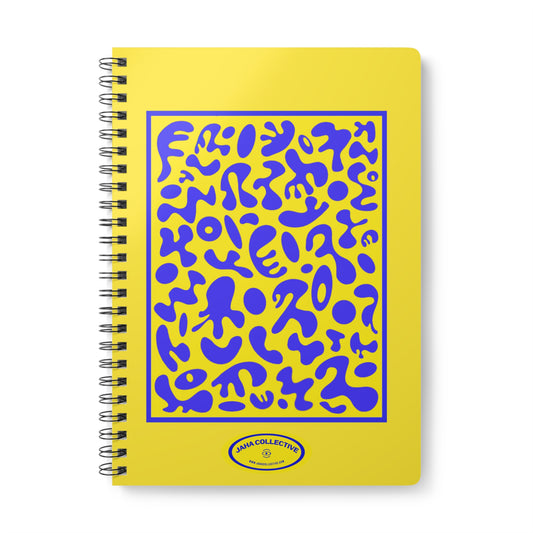 Deep Dream Softcover A5 Spiral Notebook (Ruled Line) - Sunspell