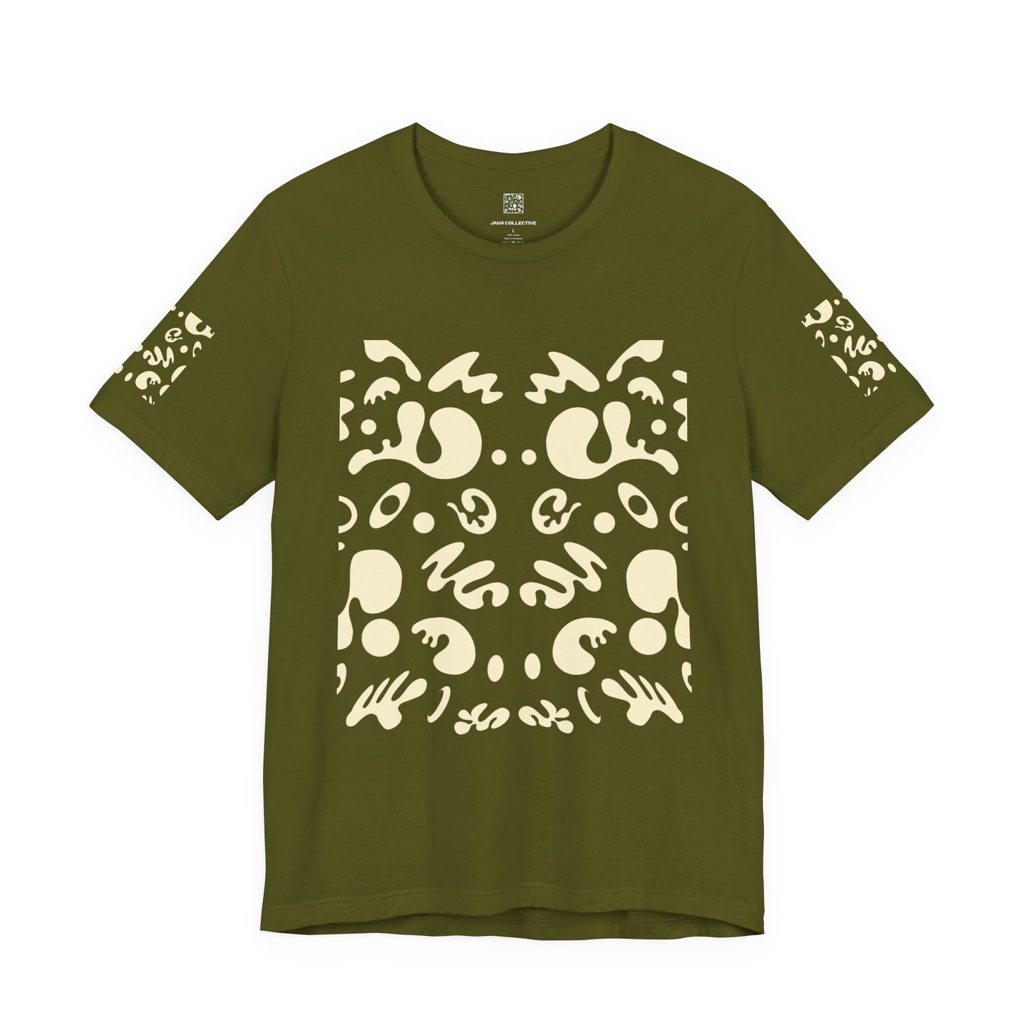 Mirror Work Unisex Jersey Short Sleeve Tee - Blank Page