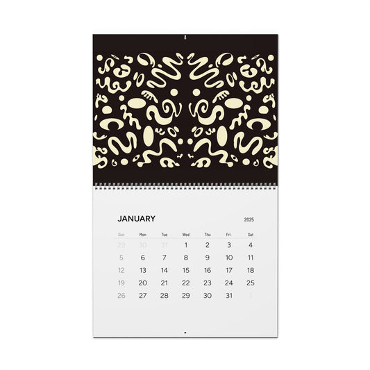 Mirror Work 2025 Wall Calendar