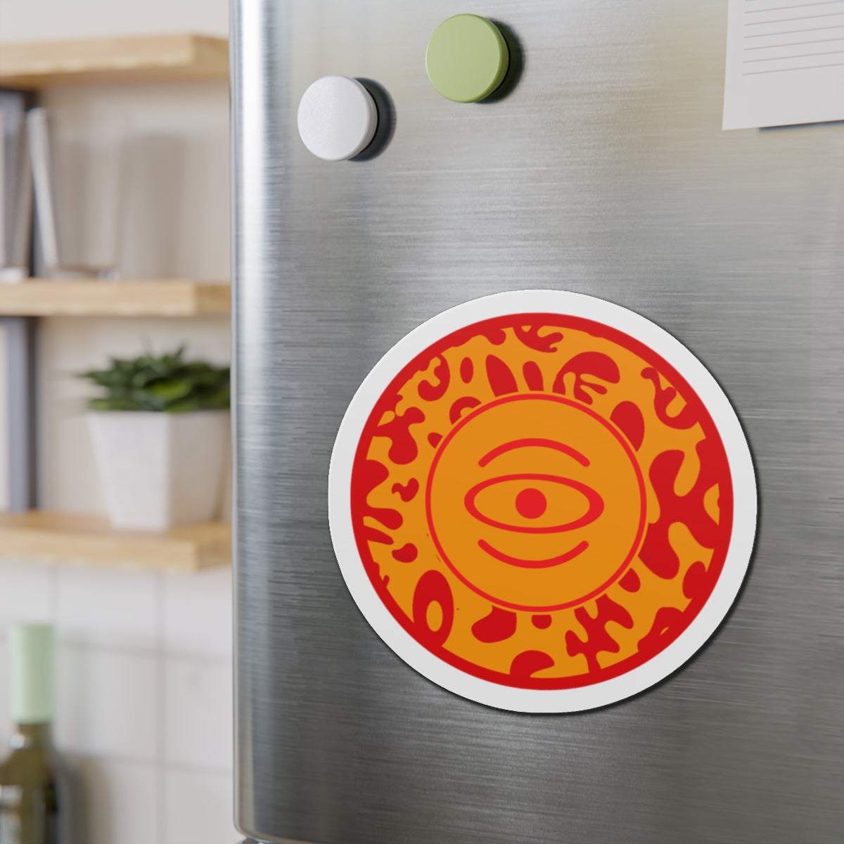 Adorn'd Color Logo Die Cut Magnet - Heat Theory