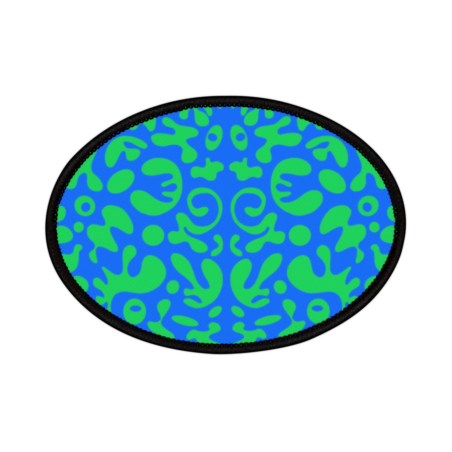 Mirror Work Color Vibrant Iron-On Patches - Tide Pool