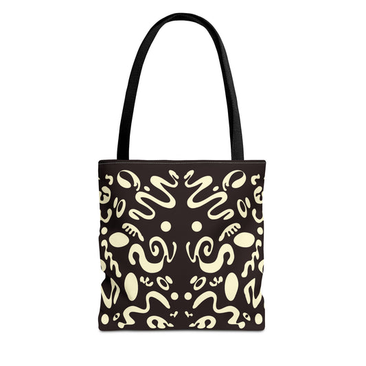 Mirror Work Colorful Tote Bag - Smoke Signal