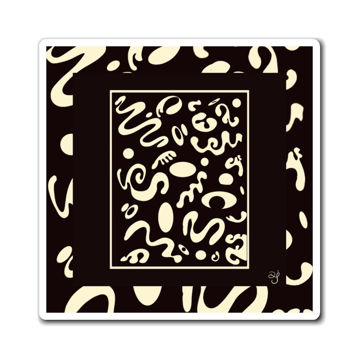 Deep Dream Special Edition Square Magnet