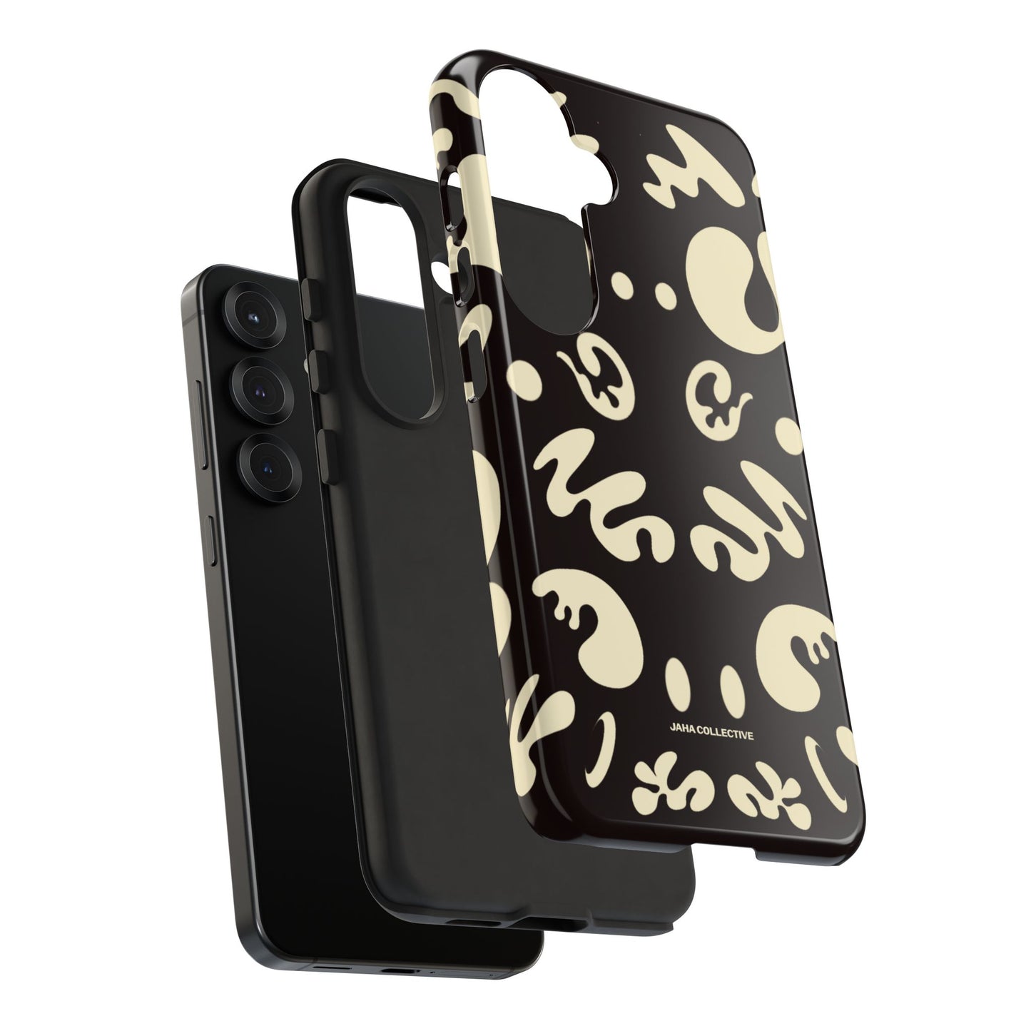 Mirror Work Tough Case (Samsung) - Smoke Signal Black