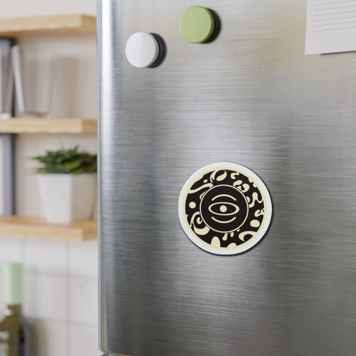 Adorn'd Color Logo Die Cut Magnet - Smoke Signal
