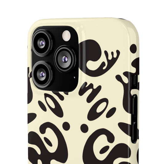 Mirror Work Snap Case - Blank Page White