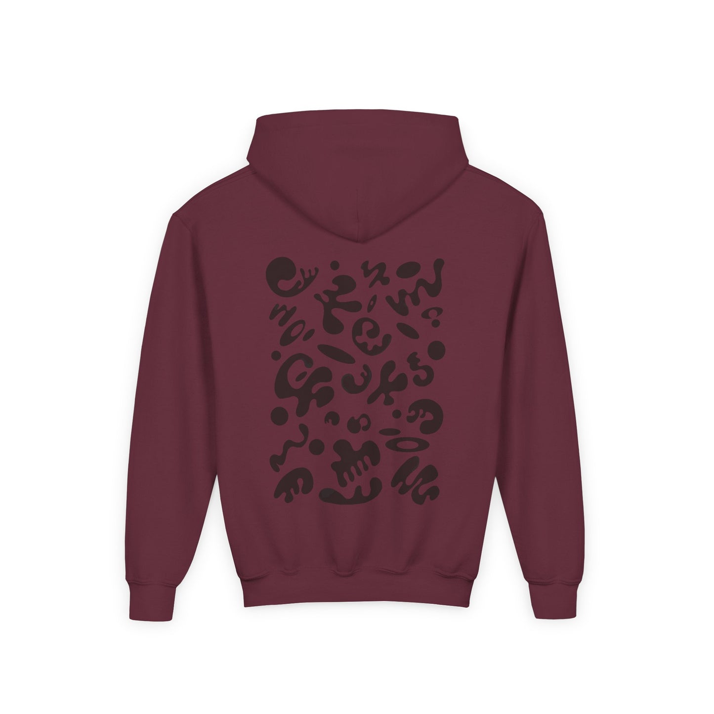 Bright Future Youth Heavy Blend Hooded Sweatshirt - Smoke Signal