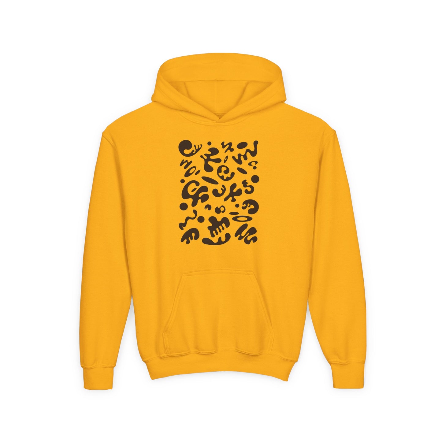 Bright Future Youth Heavy Blend Hooded Sweatshirt - Smoke Signal