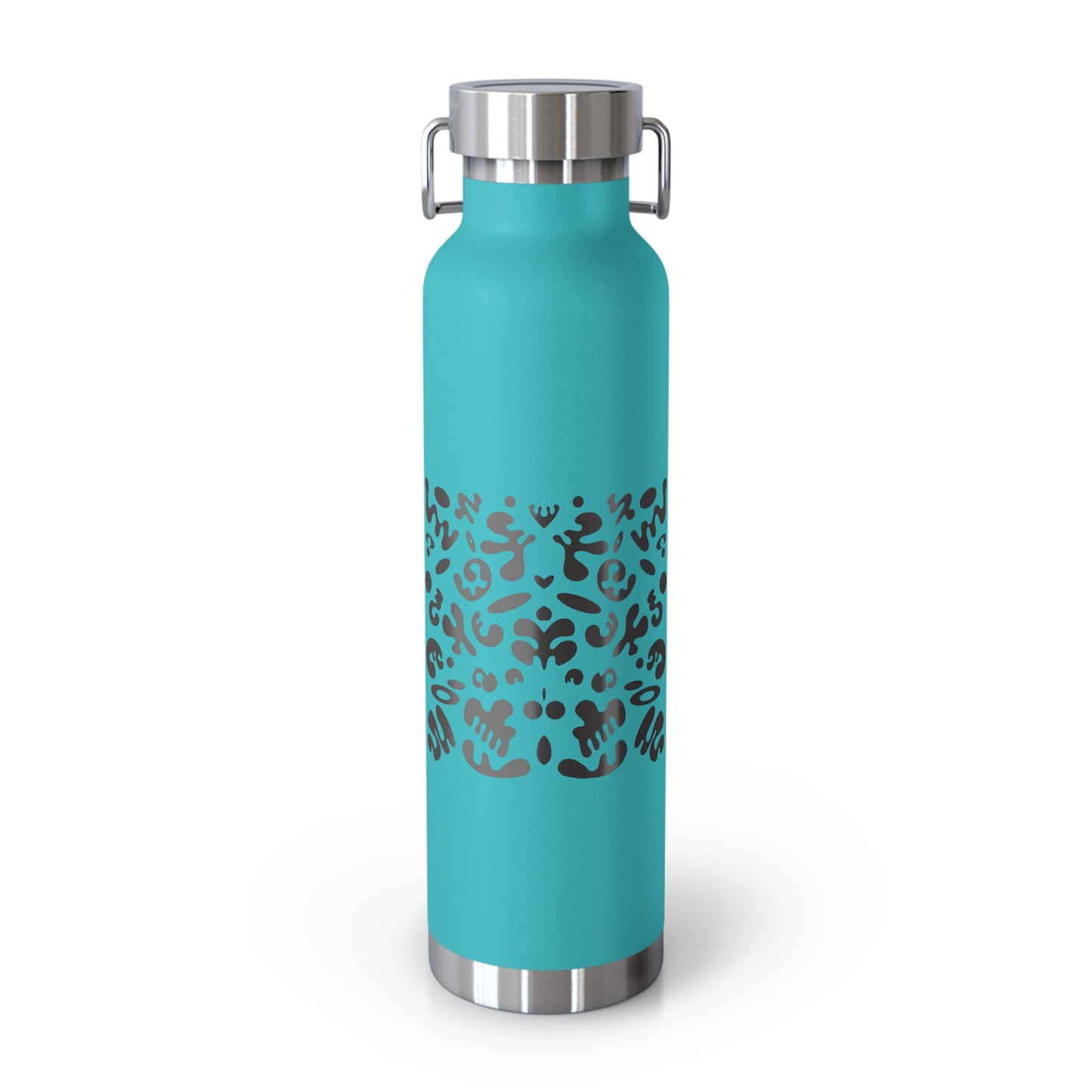 Mirror Work Copper Vacuum Insulated Water Bottle (22oz) - Smoke Signal Black