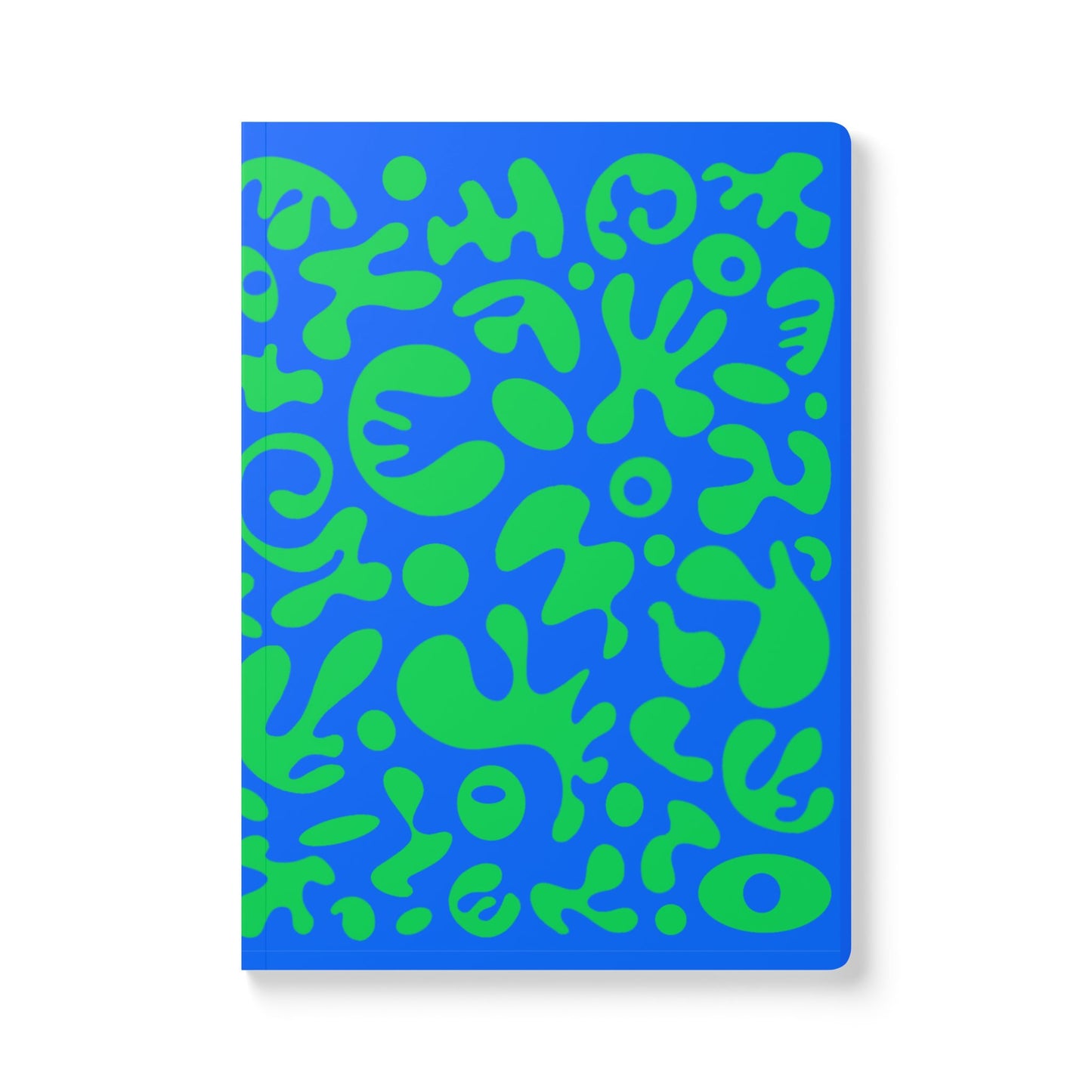 Pure Imagination Softcover Journal w Inside Prints + Tear-Off Pages (Ruled Line) - Tide Pool Blue