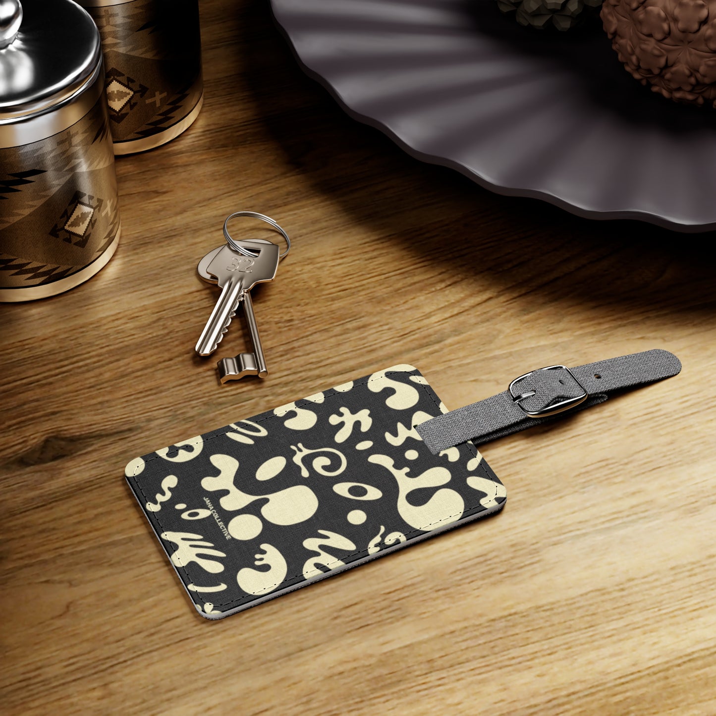 Pure Imagination Fabric Luggage Tag
