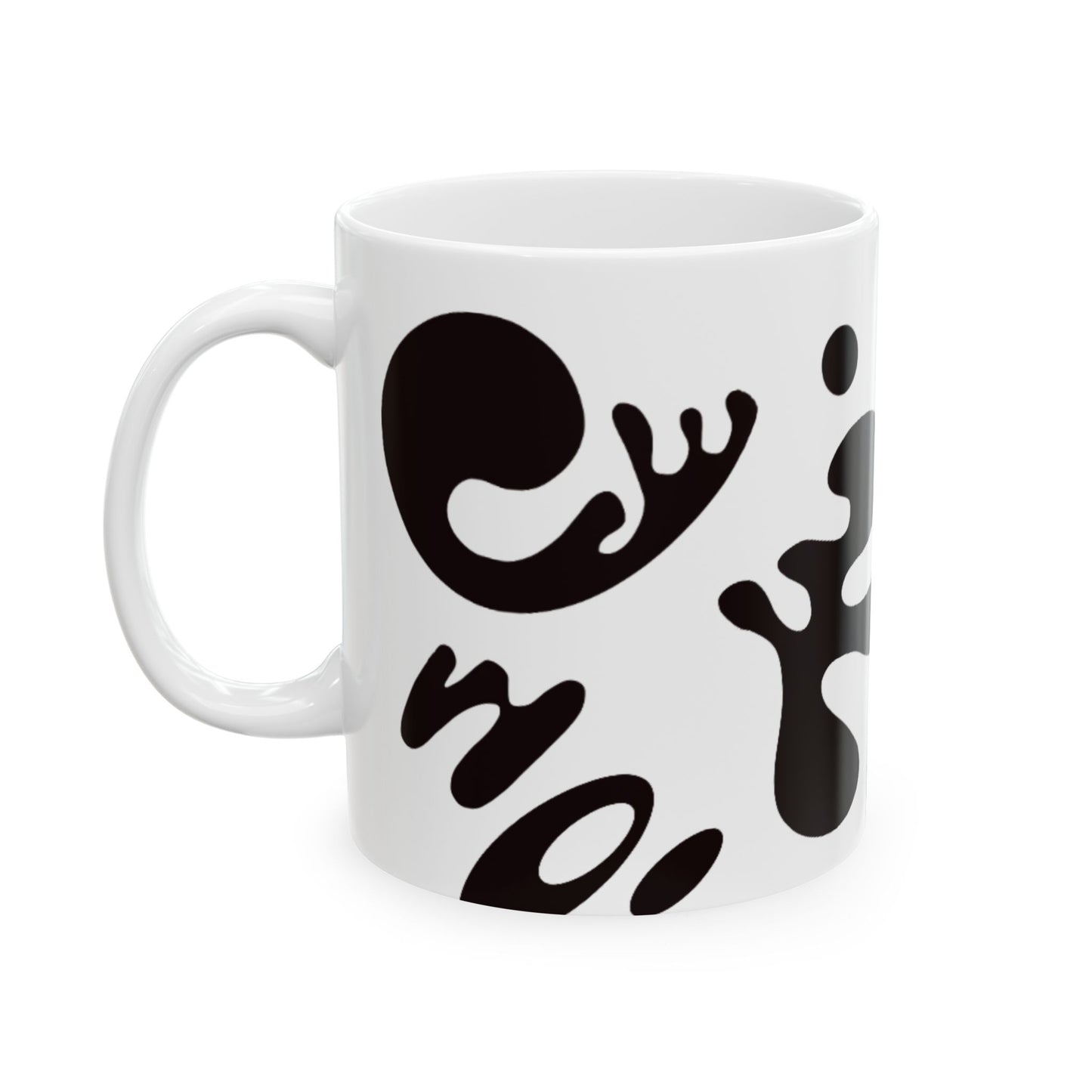 Nourish'd White Ceramic Mug