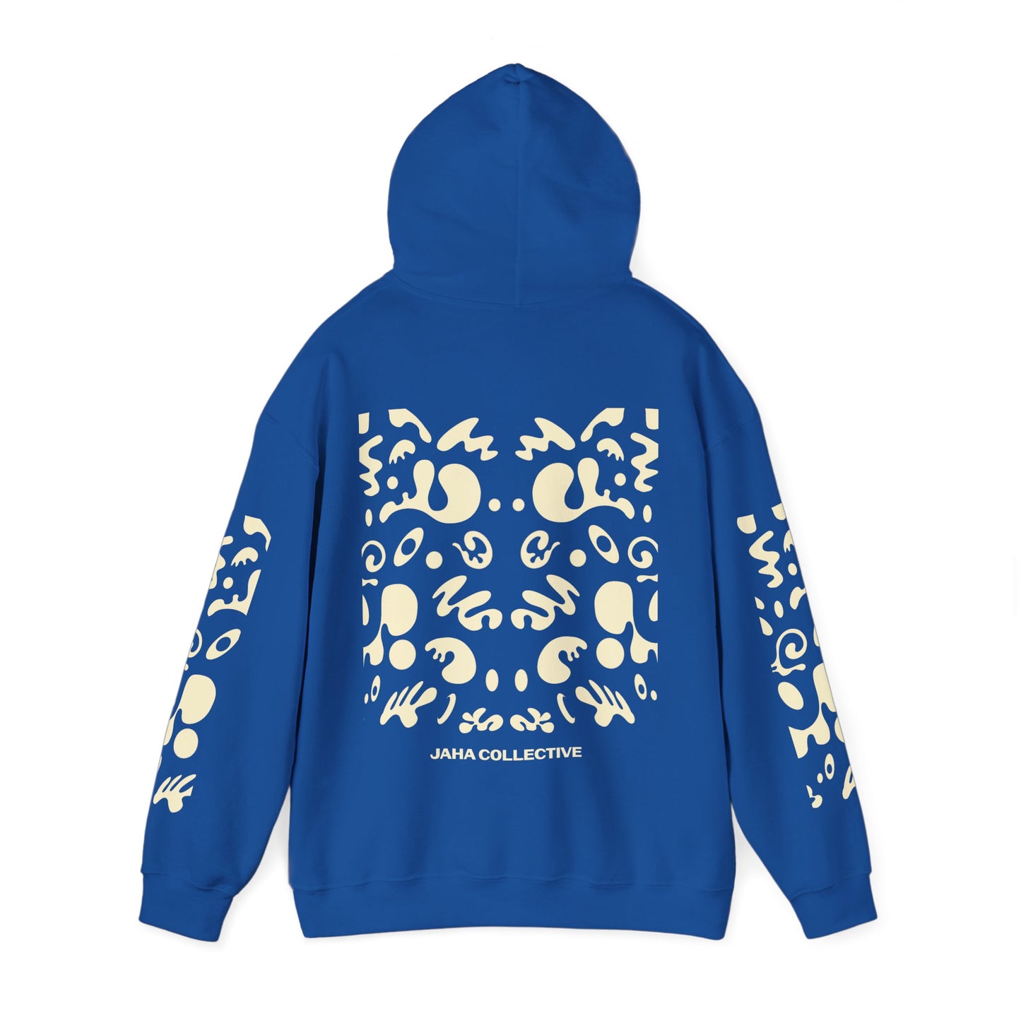 Mirror Work Unisex Heavy Blend™ Hooded Sweatshirt - Blank Page White Print