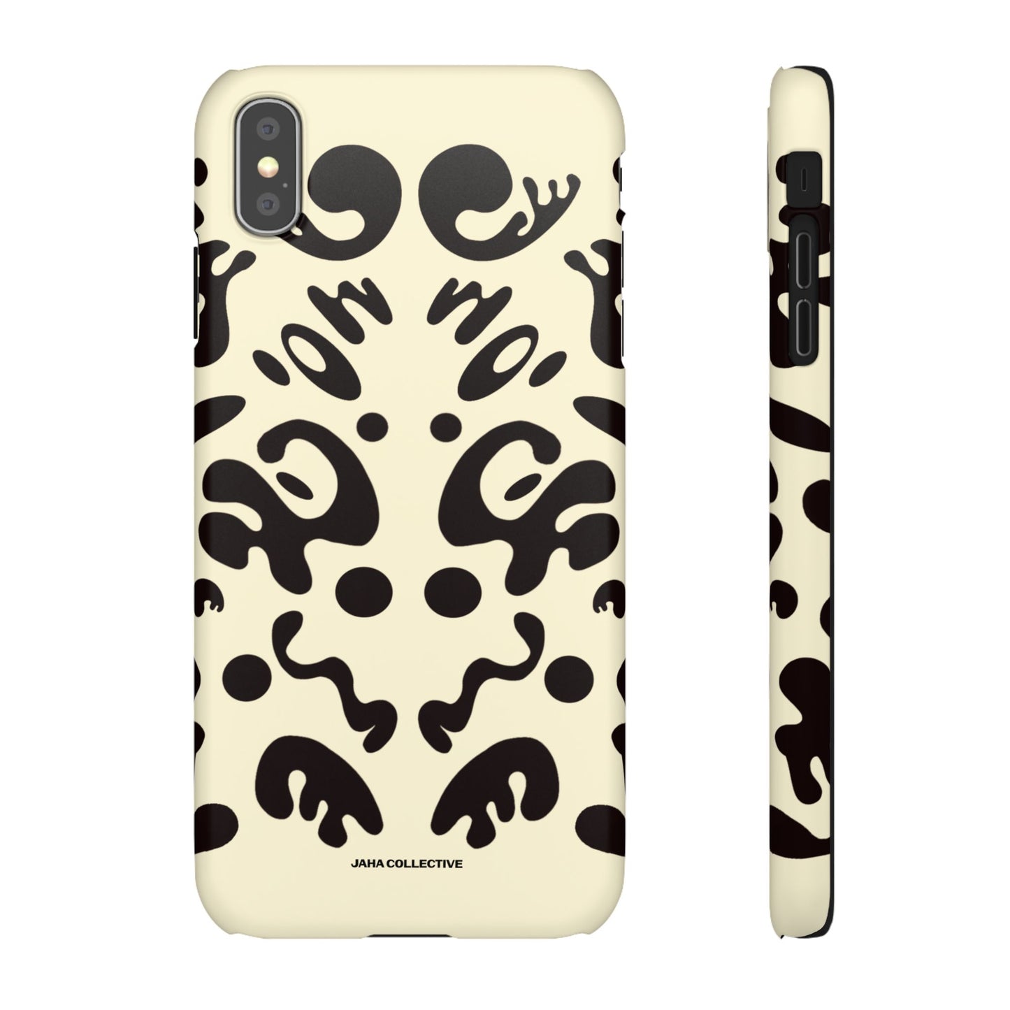 Mirror Work Snap Case - Blank Page White