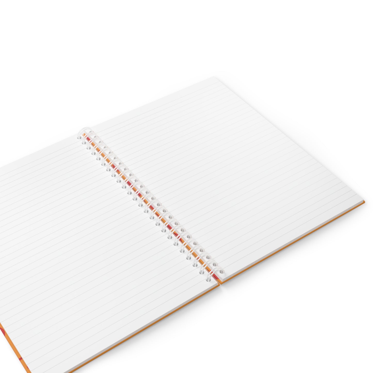 Mirror Work Color Spiral Notebook (Wide Ruled) - Heat Theory