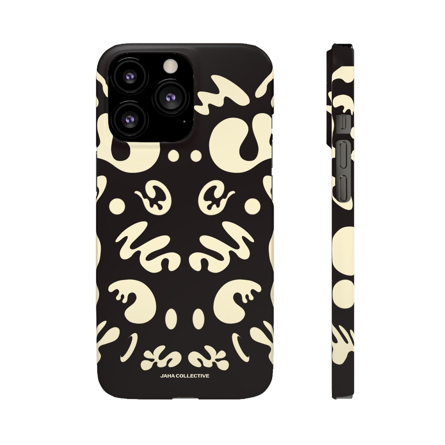 Mirror Work Snap Case - Smoke Signal Black
