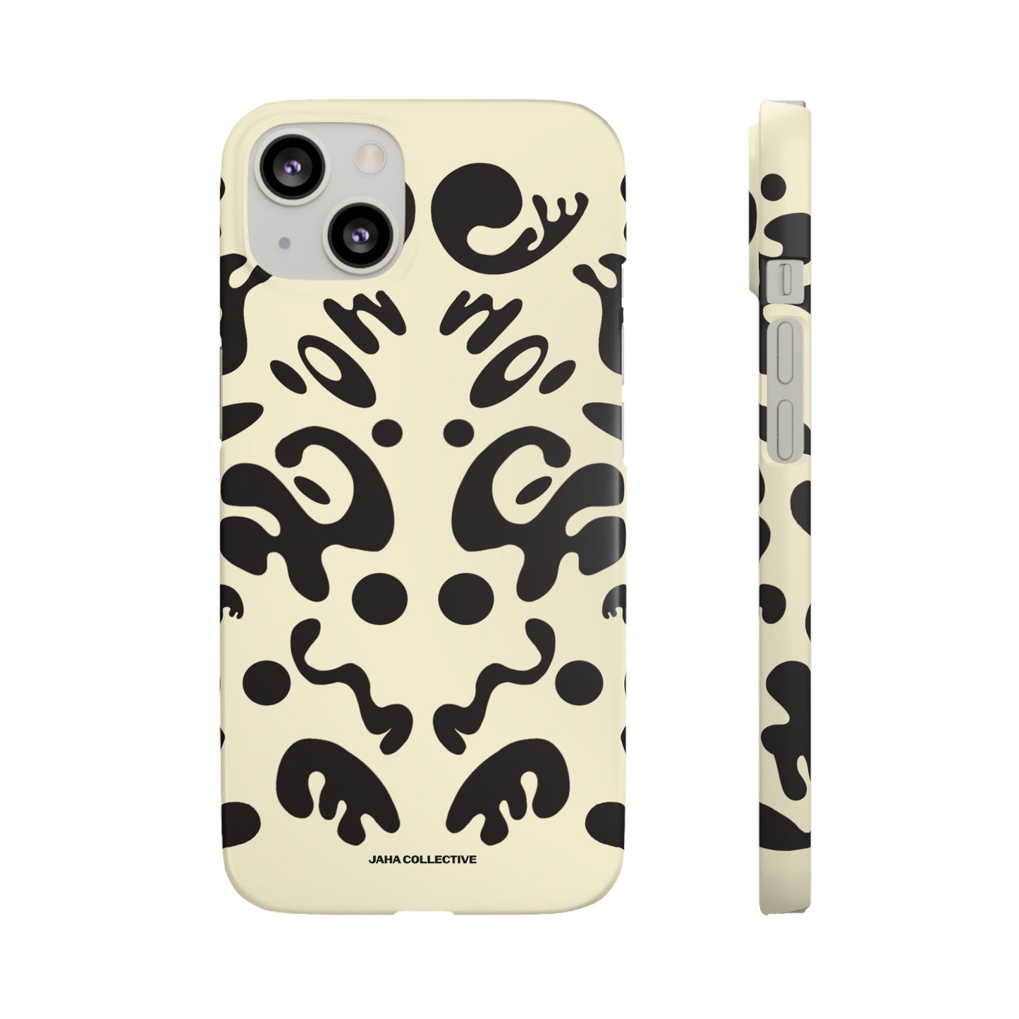 Mirror Work Snap Case - Blank Page White