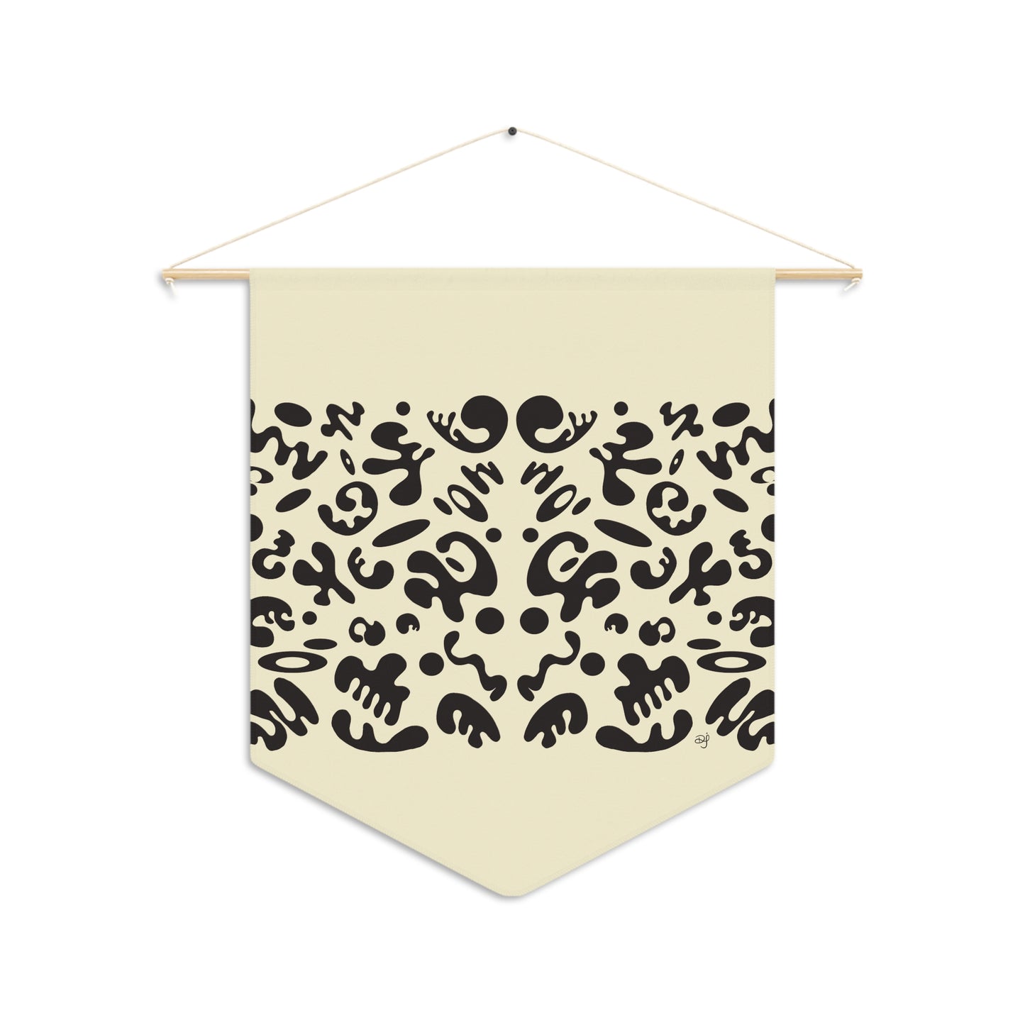 Mirror Work Pennant - Blank Page