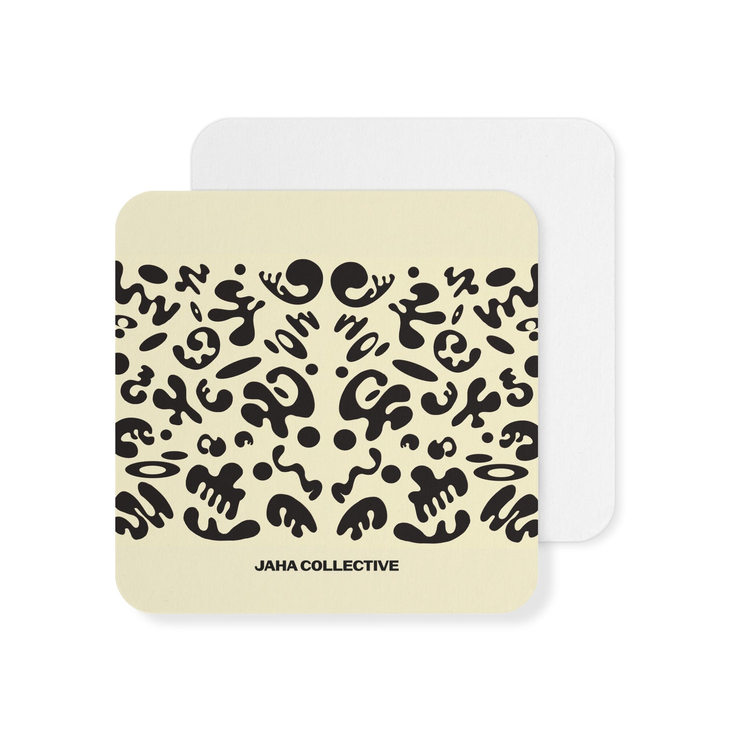 Mirror Work Coaster Set (50 or 100) - Blank Page White