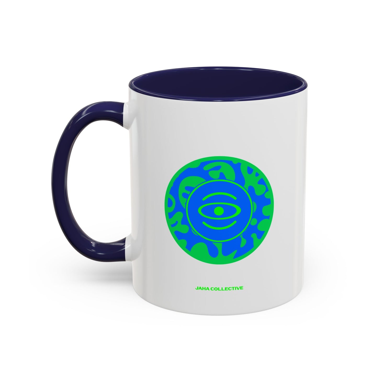 Adorn'd Color Logo Accent Coffee Mug (11, 15oz) - Tide Pool