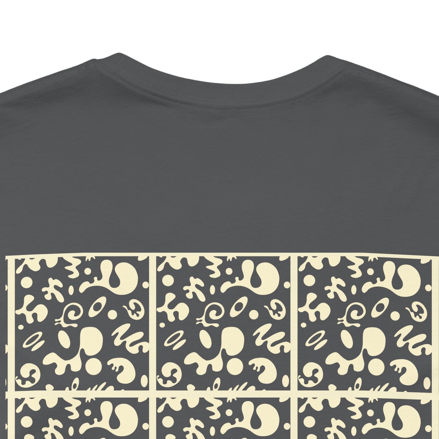 Adorn'd Unisex Jersey Short Sleeve Tee - Blank Page White Print